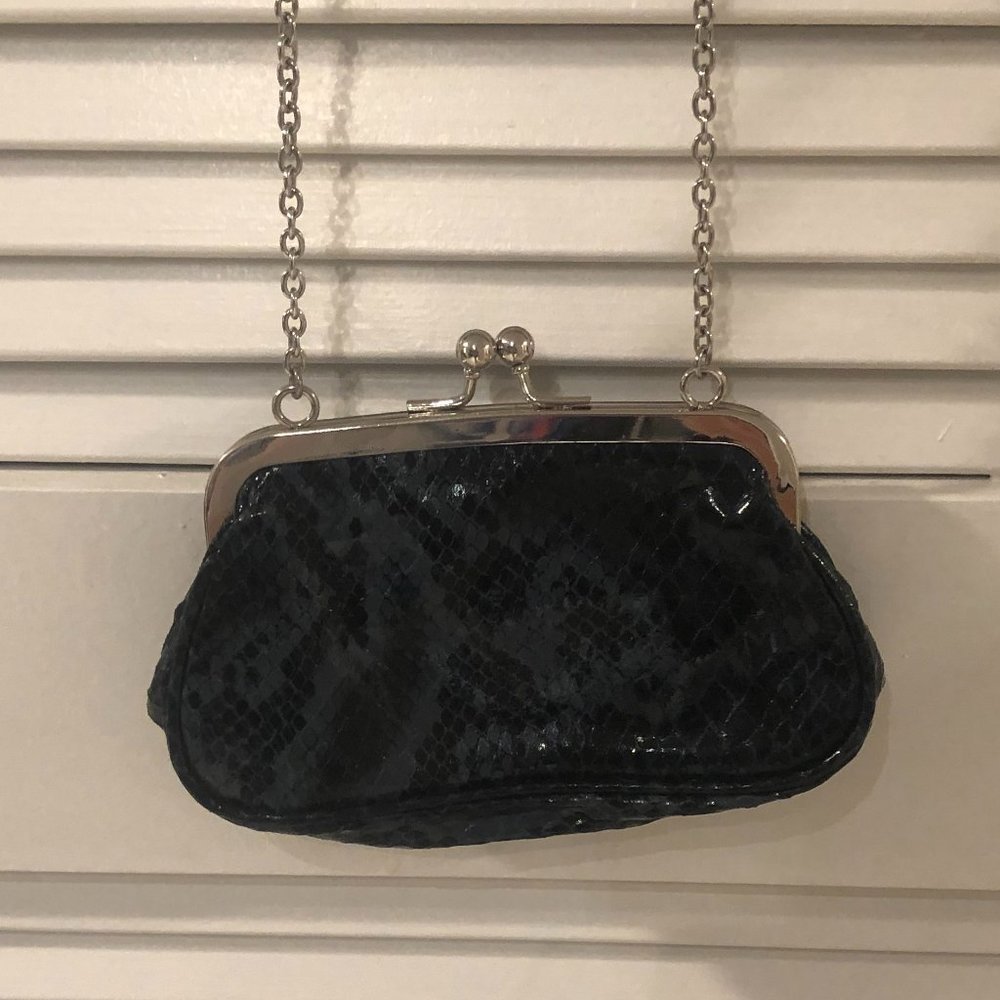 Jessica Simpson Snake-print Chain Mini Bag